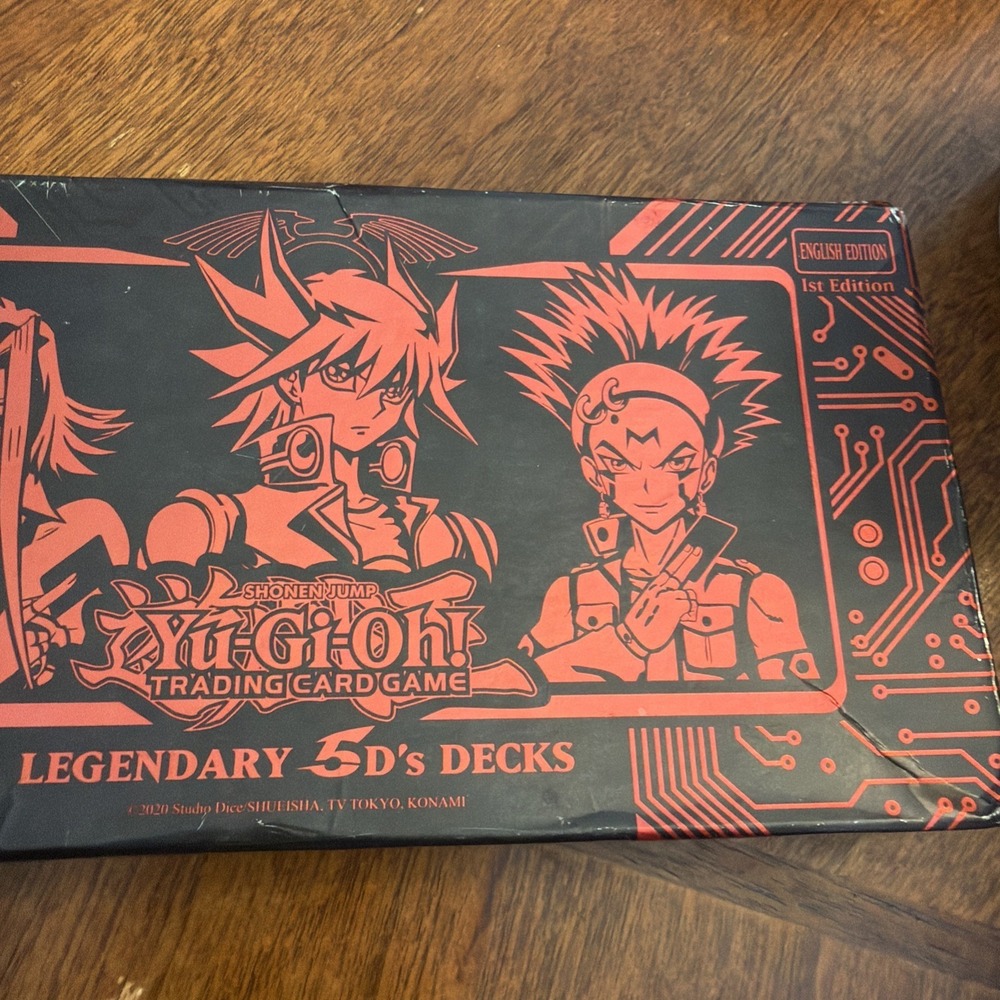 YUGIOH LEGENDARY 5D'S DECKS BOX SET (L5DD) 5DS Sealed Not Wrapped